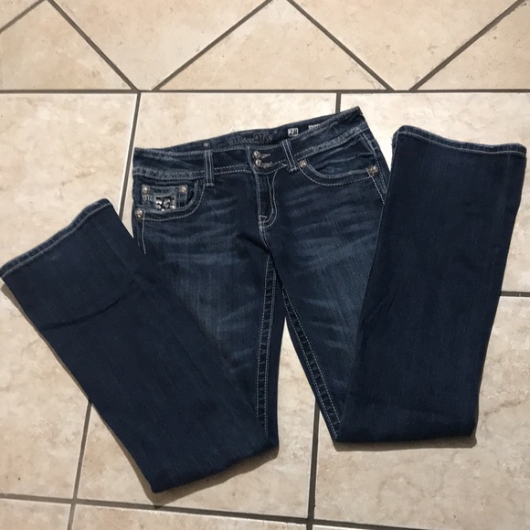 MISS ME Jeans Boot Cut Size 28 - Picture 5 of 14